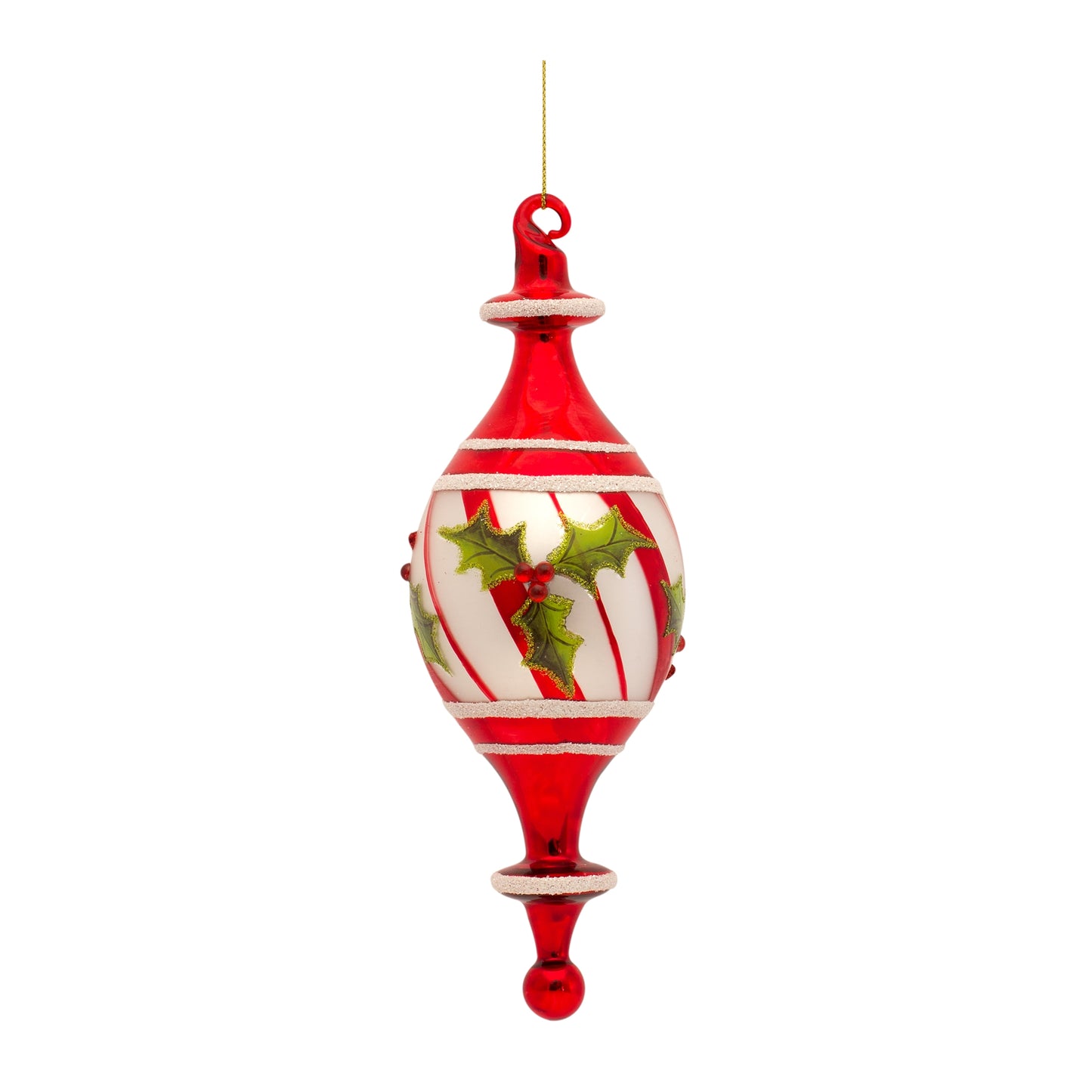Drop Ornament (Set Of 6) 8"H, 8.75"H, 8.75"H Glass