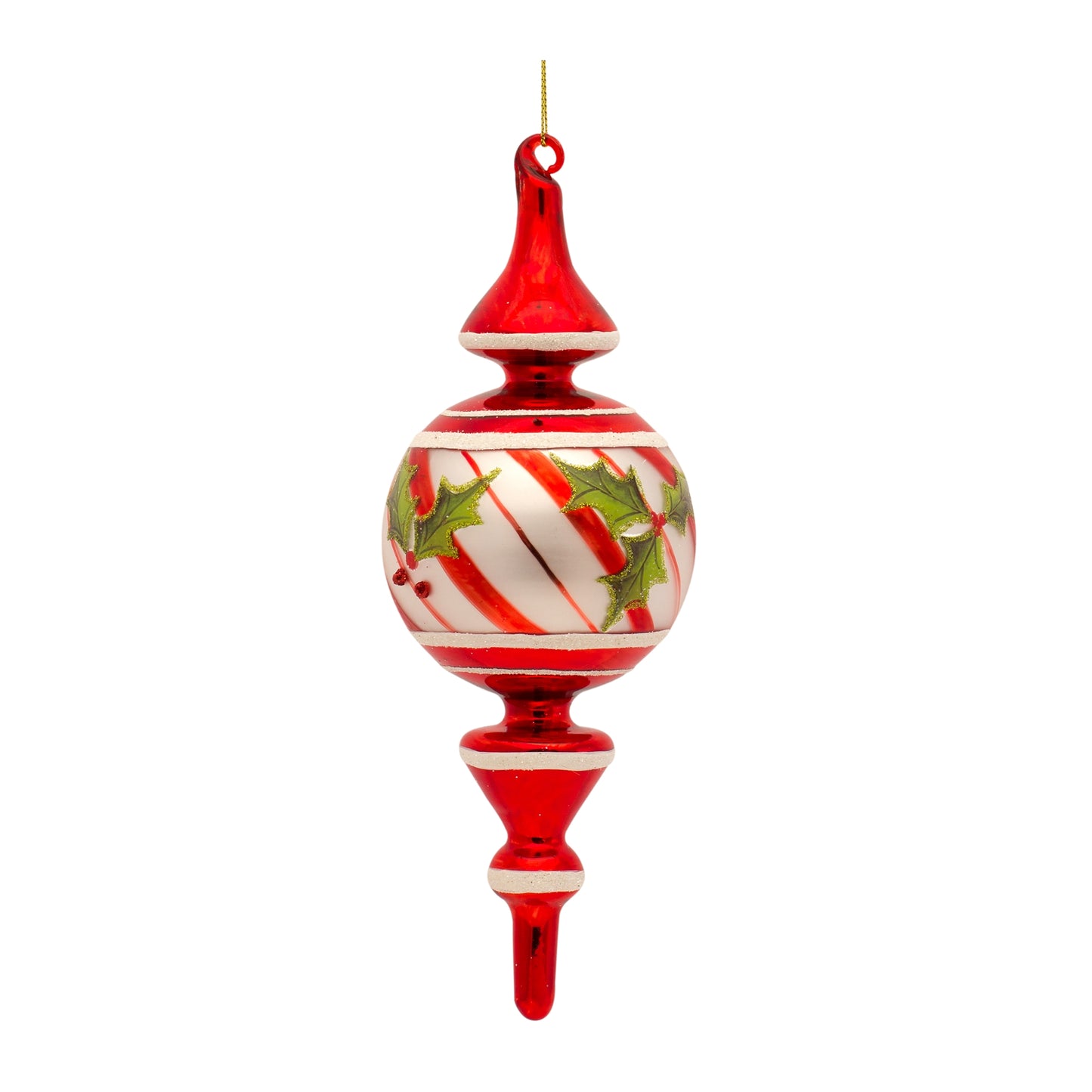 Drop Ornament (Set Of 6) 8"H, 8.75"H, 8.75"H Glass