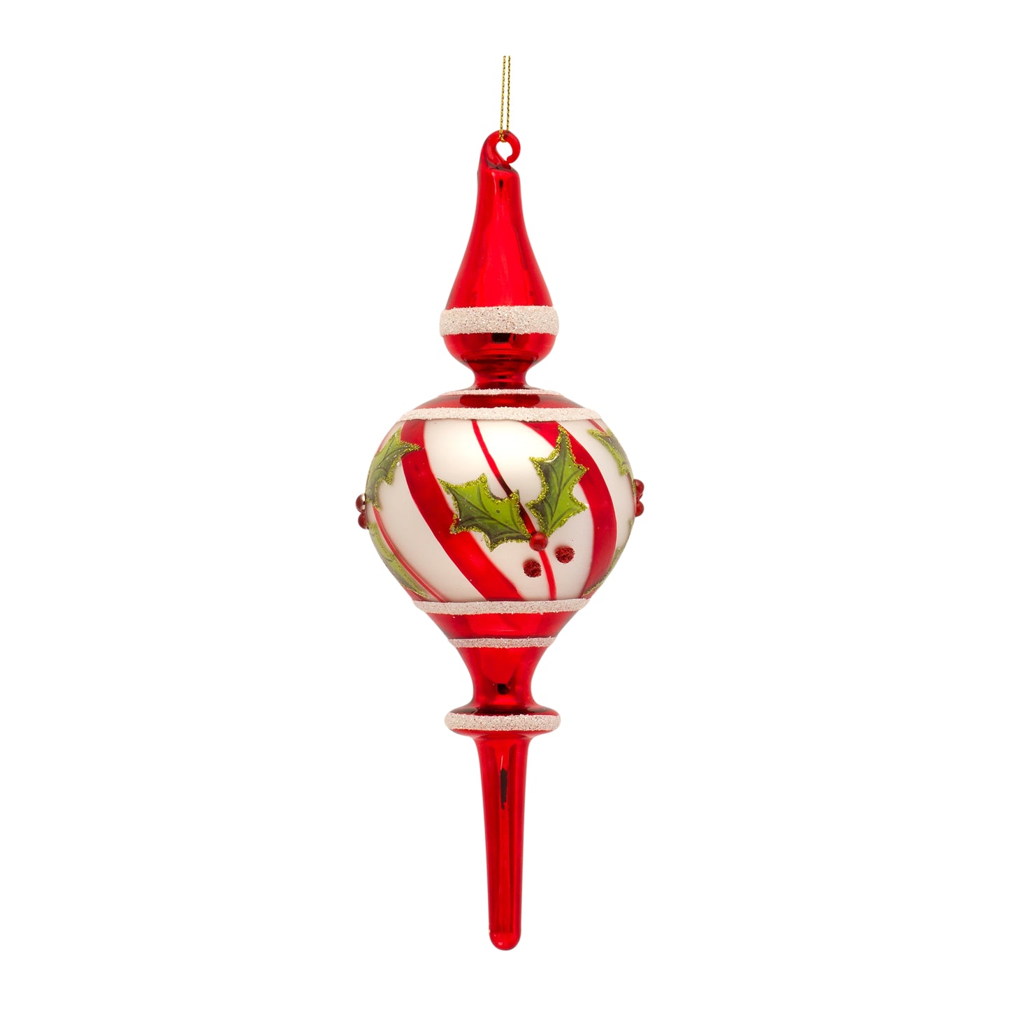 Drop Ornament (Set Of 6) 8"H, 8.75"H, 8.75"H Glass
