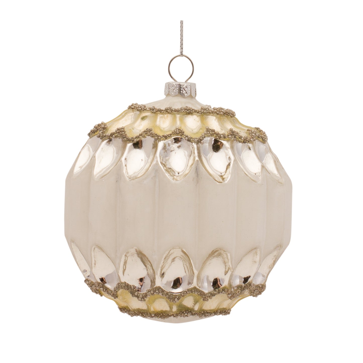Ornament (Set Of 6) 4.5"H, 4.5"H Glass