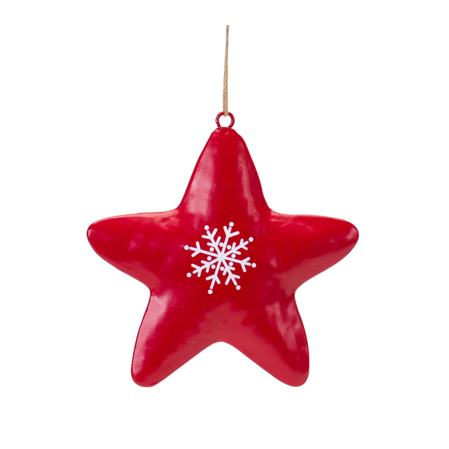 Tree/Star/Deer Ornament (Set Of 12) 5.25"H, 6"H, 6"H Iron