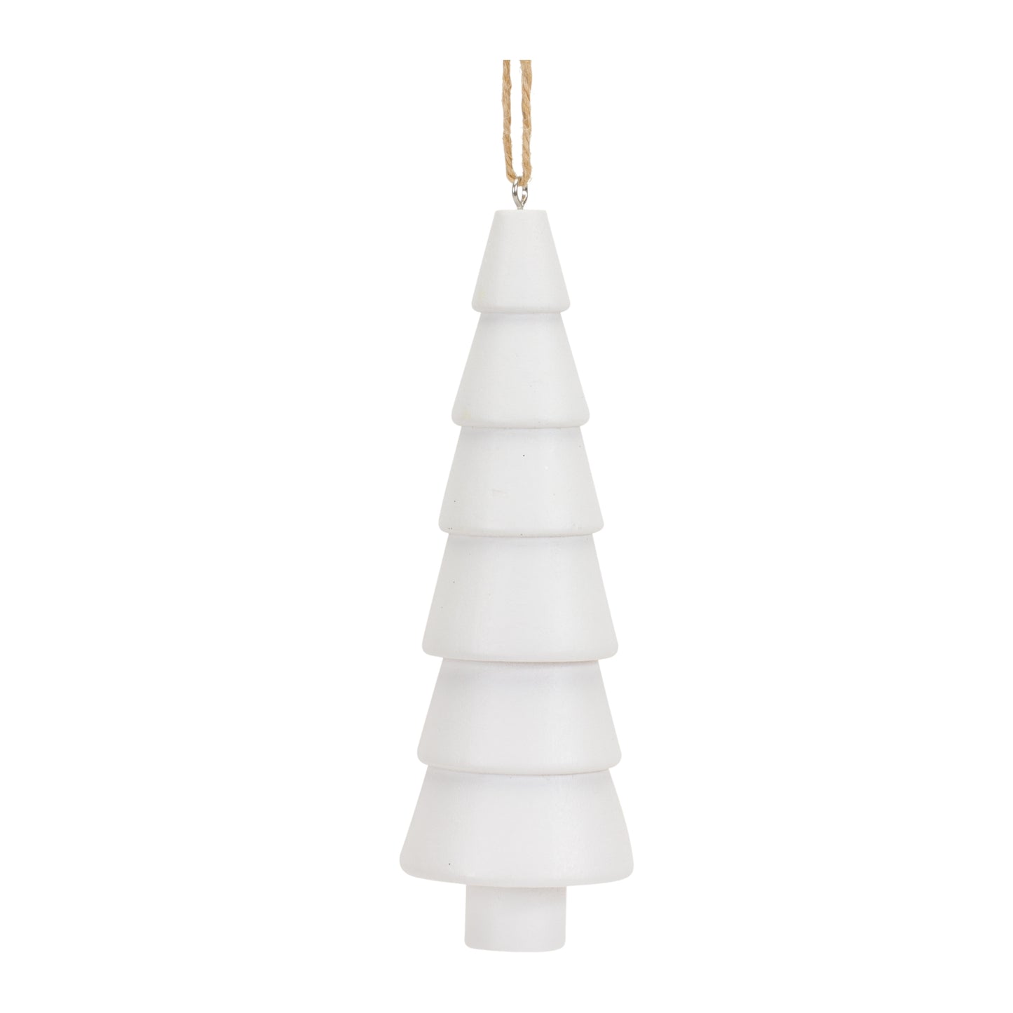 Tree Ornament (Set Of 12) 6.25"H Mdf