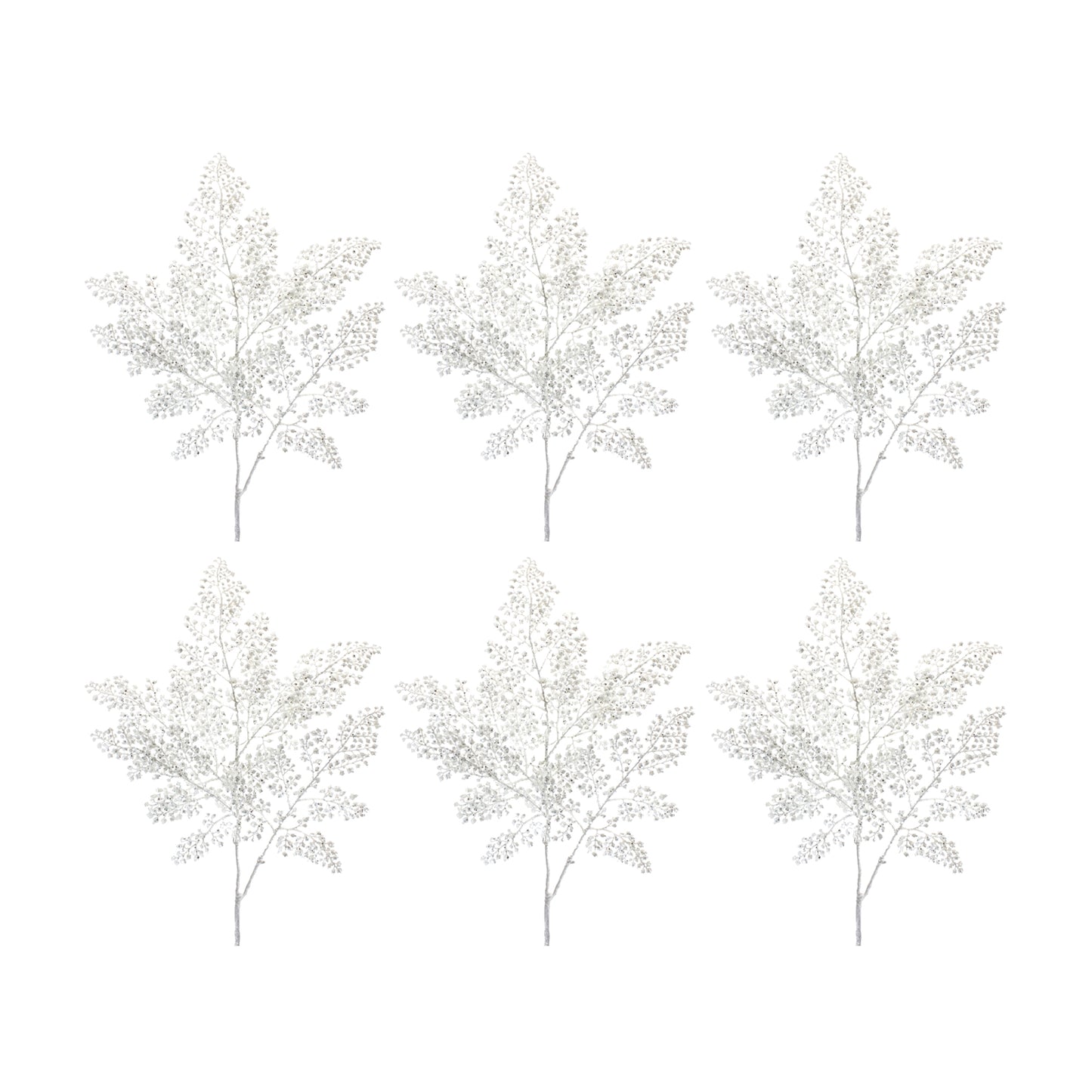 Mini Leaf Spray (Set Of 6) 32.5"H Plastic