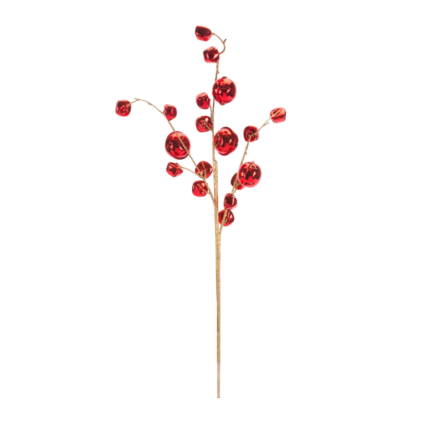 Sleigh Bell Spray (Set Of 6) 21"H Metal