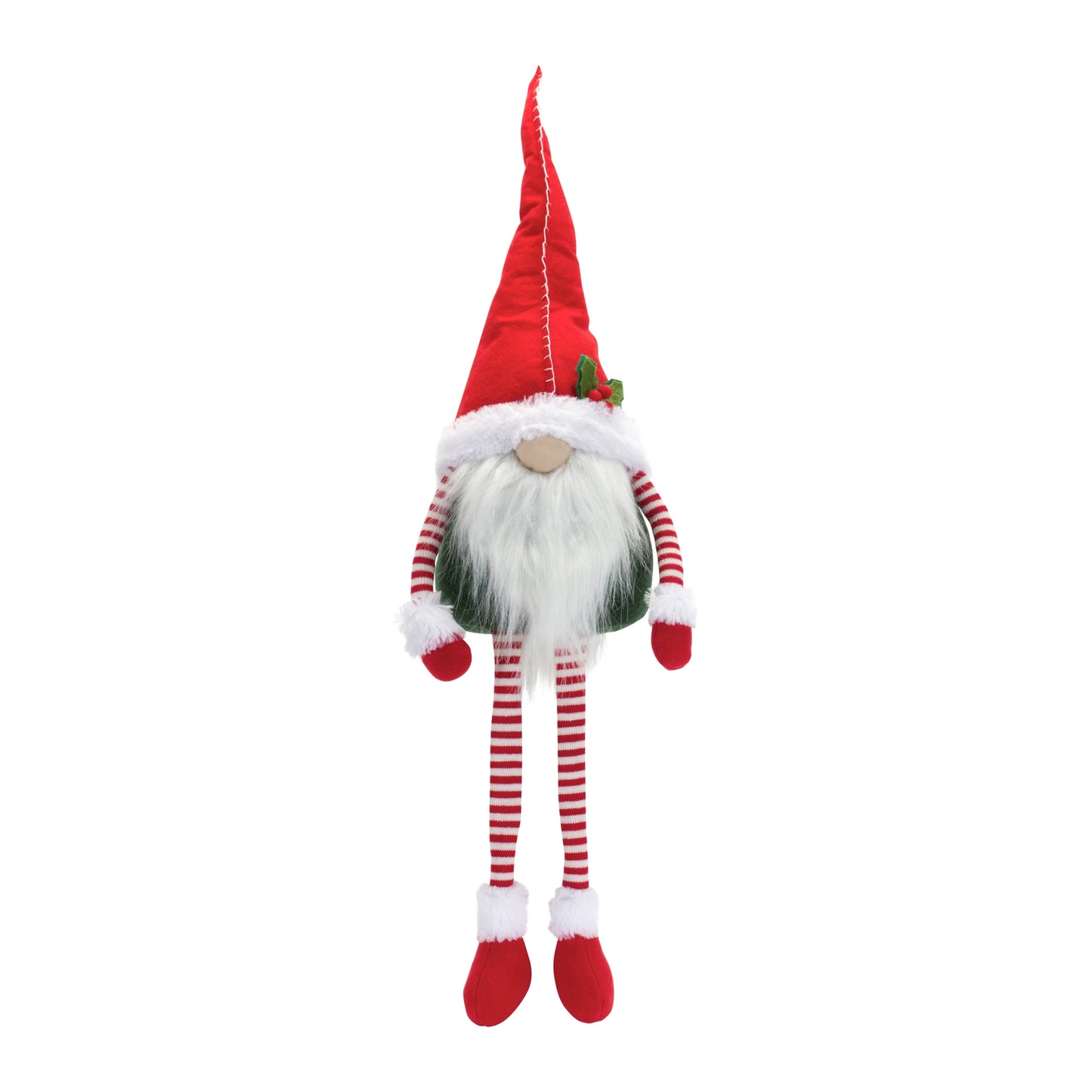 Gnome W/Dangling Legs (Set Of 2) 18"H Polyester