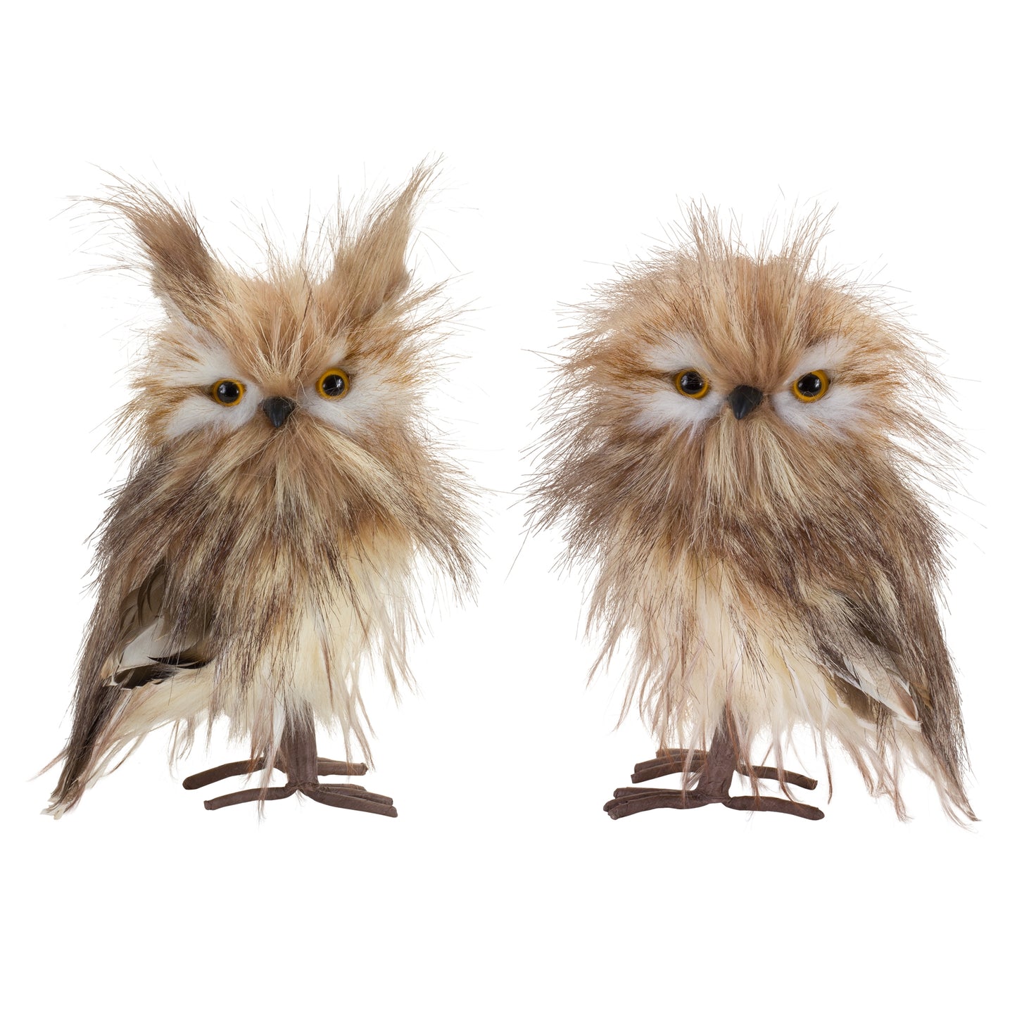 Owl (Set Of 4) 9"H, 10.5"H Foam