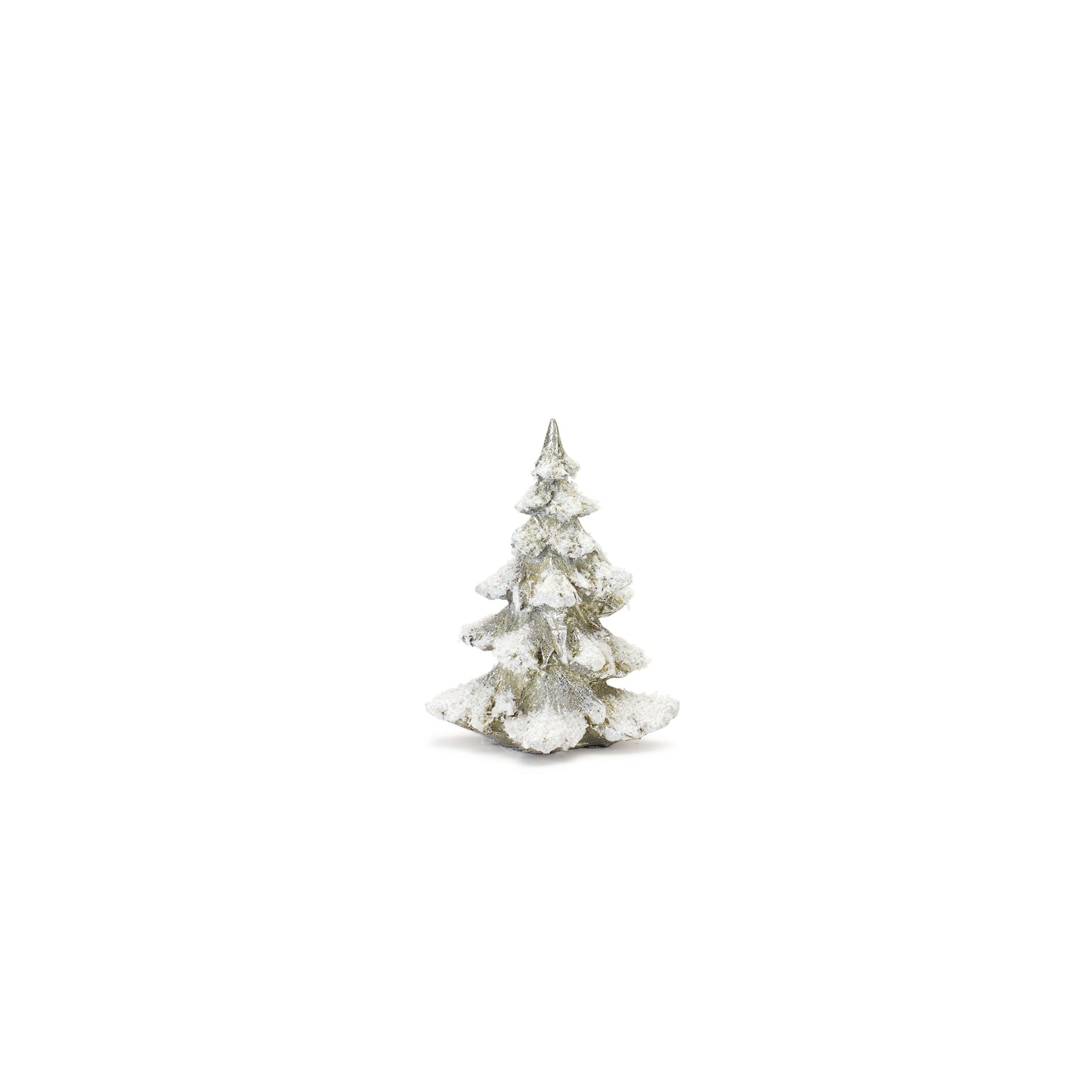 Tree (Set Of 4) 6.5"H, 9"H, 13.25"H, 18"H Resin, Silver