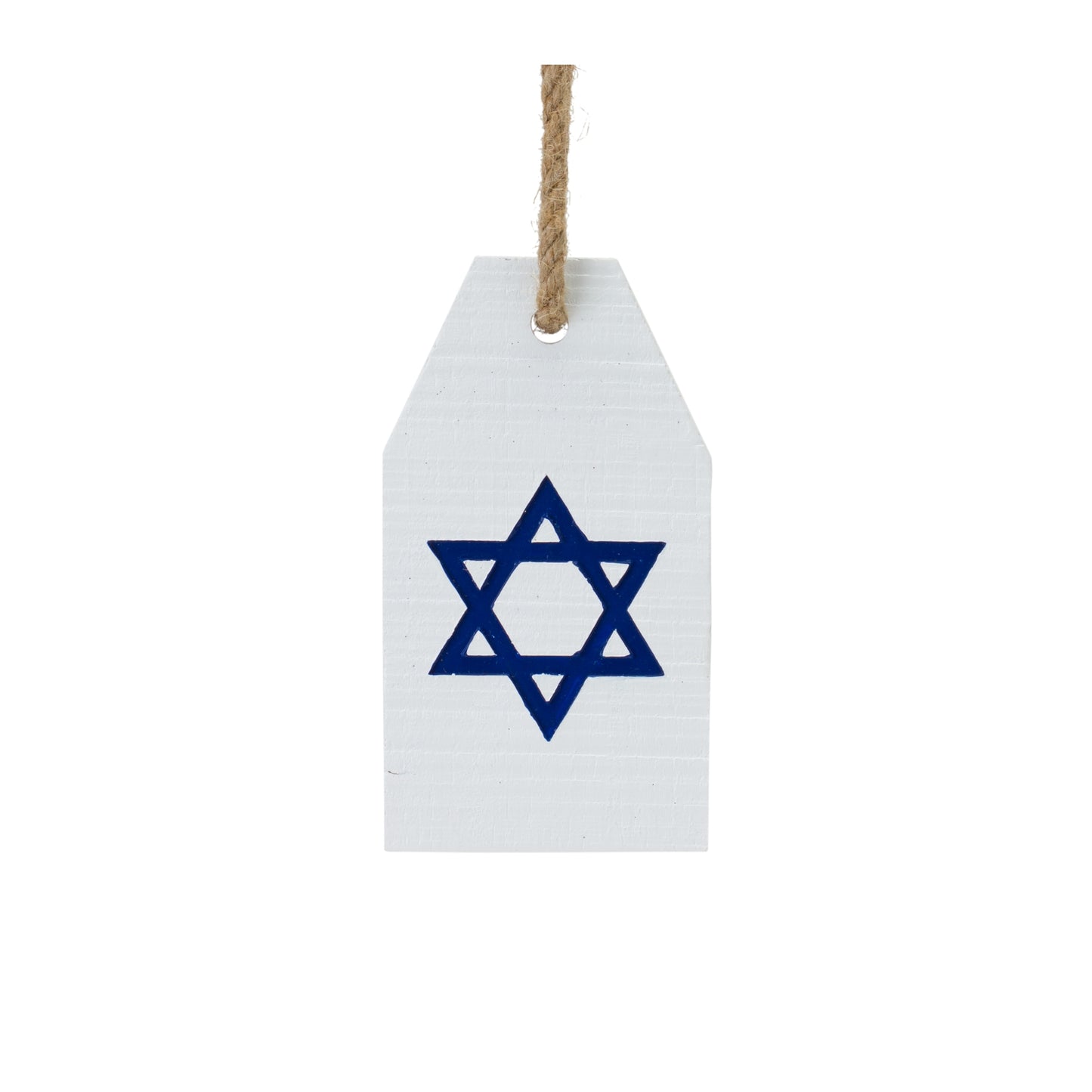 Hanukkah Tag Ornament (Set Of 6) 5"H, 5"H, 7"H Resin