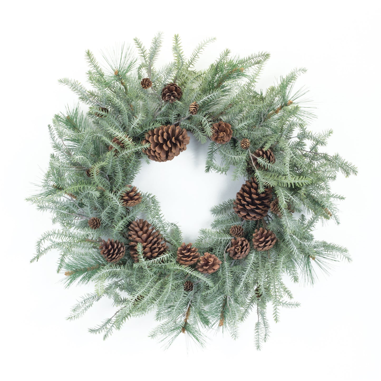 Pine Wreath 29.5"D Plastic