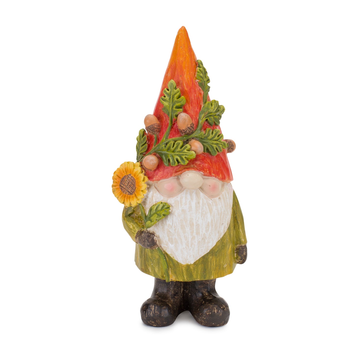 Fall Gnome (Set Of 4) 6"H Resin