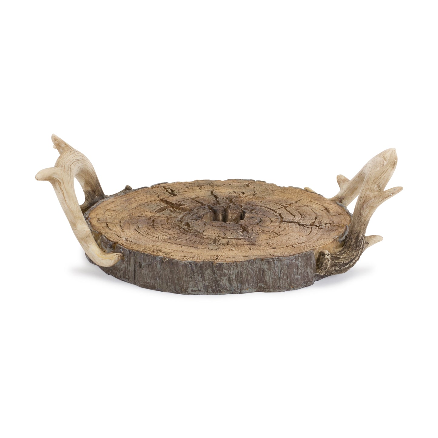 Antler Tray (Set Of 2) 11.5"L x 8"W x 3.75"H Resin