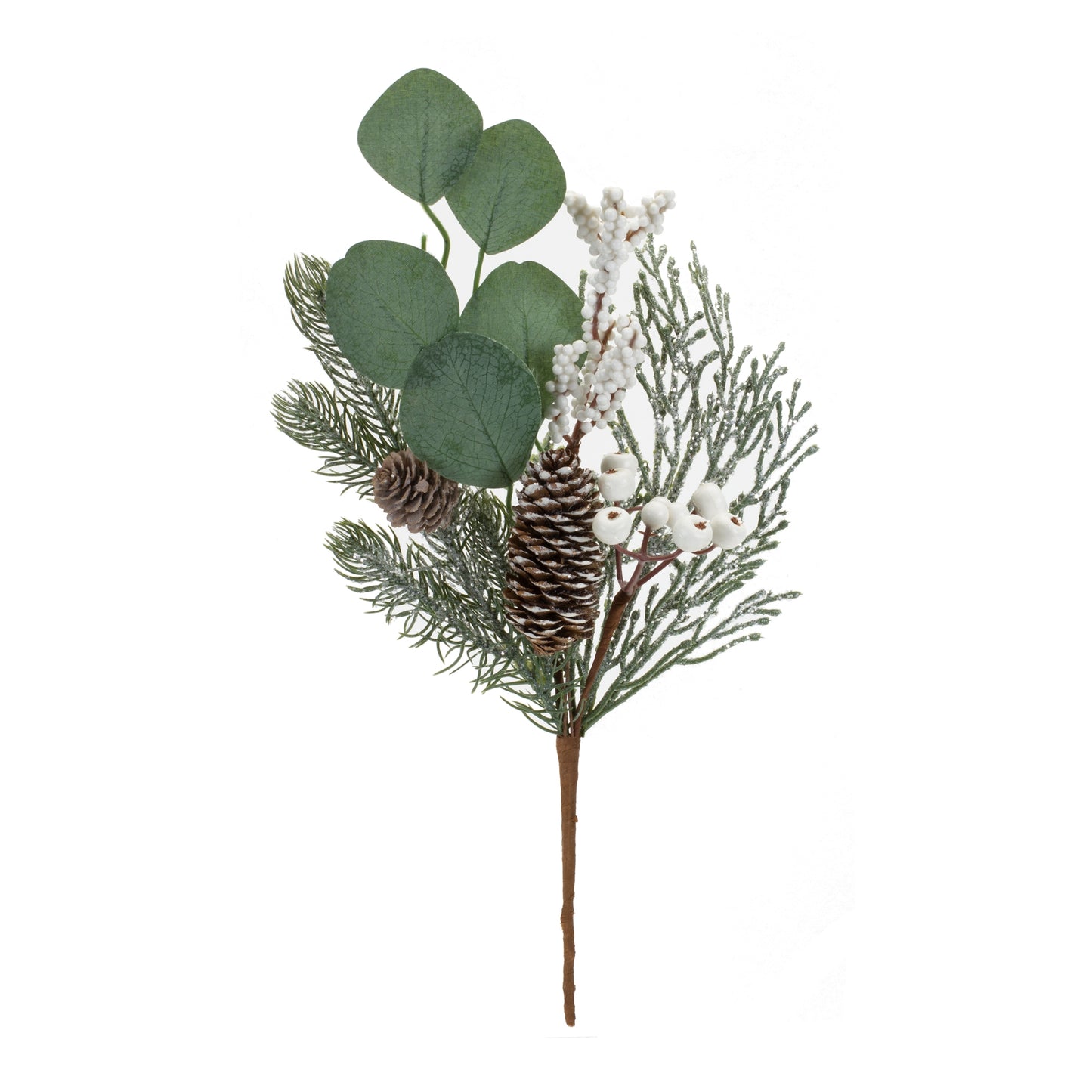 Pine And Eucalyptus Pick (Set Of 6) 14.5"H Plastic