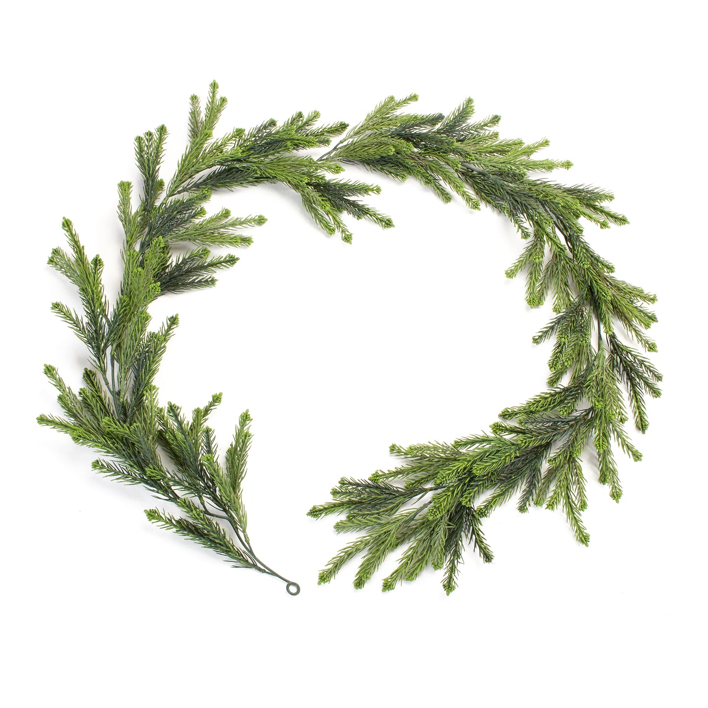 Pine Garland (Set Of 2) 74"L Plastic