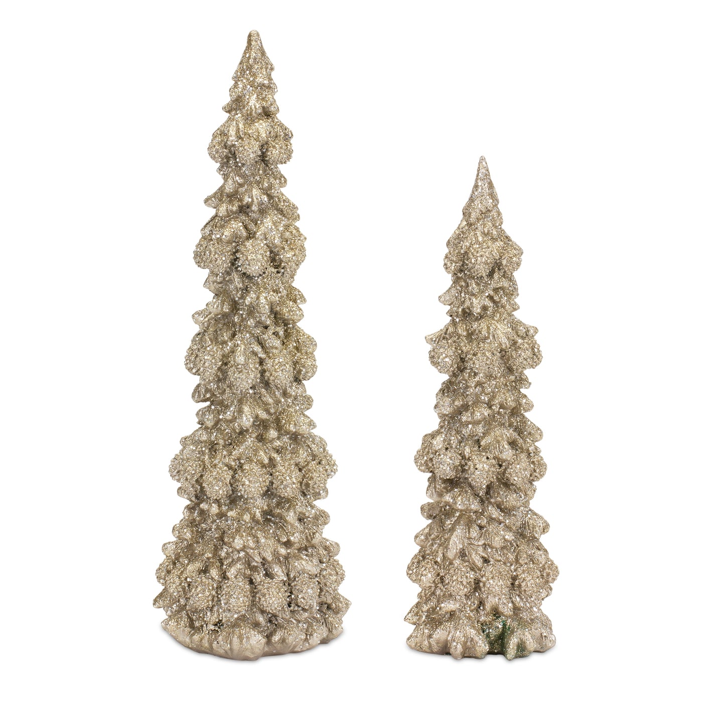 Tree (Set Of 4) 9.25"H, 11.5"H Resin
