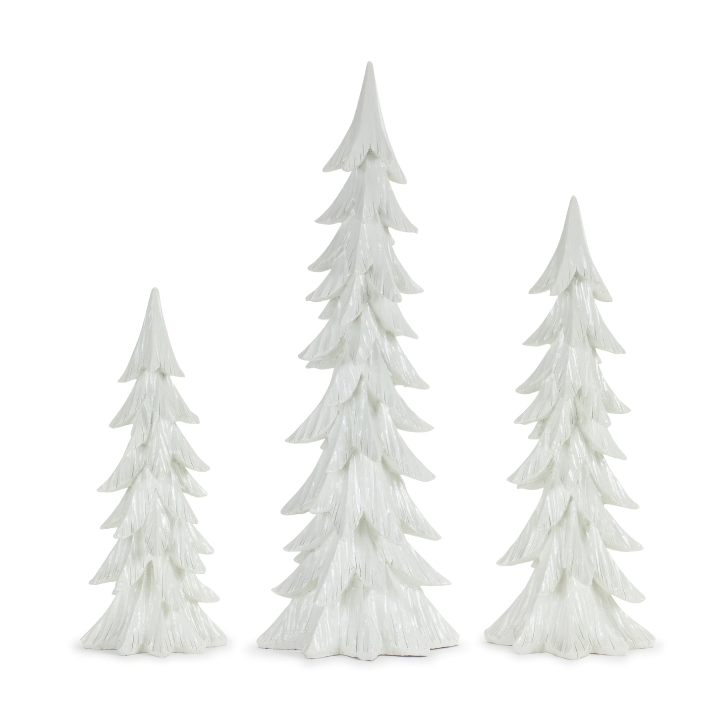 Tree (Set Of 3) 14.75"H, 18.25"H, 24"H Resin