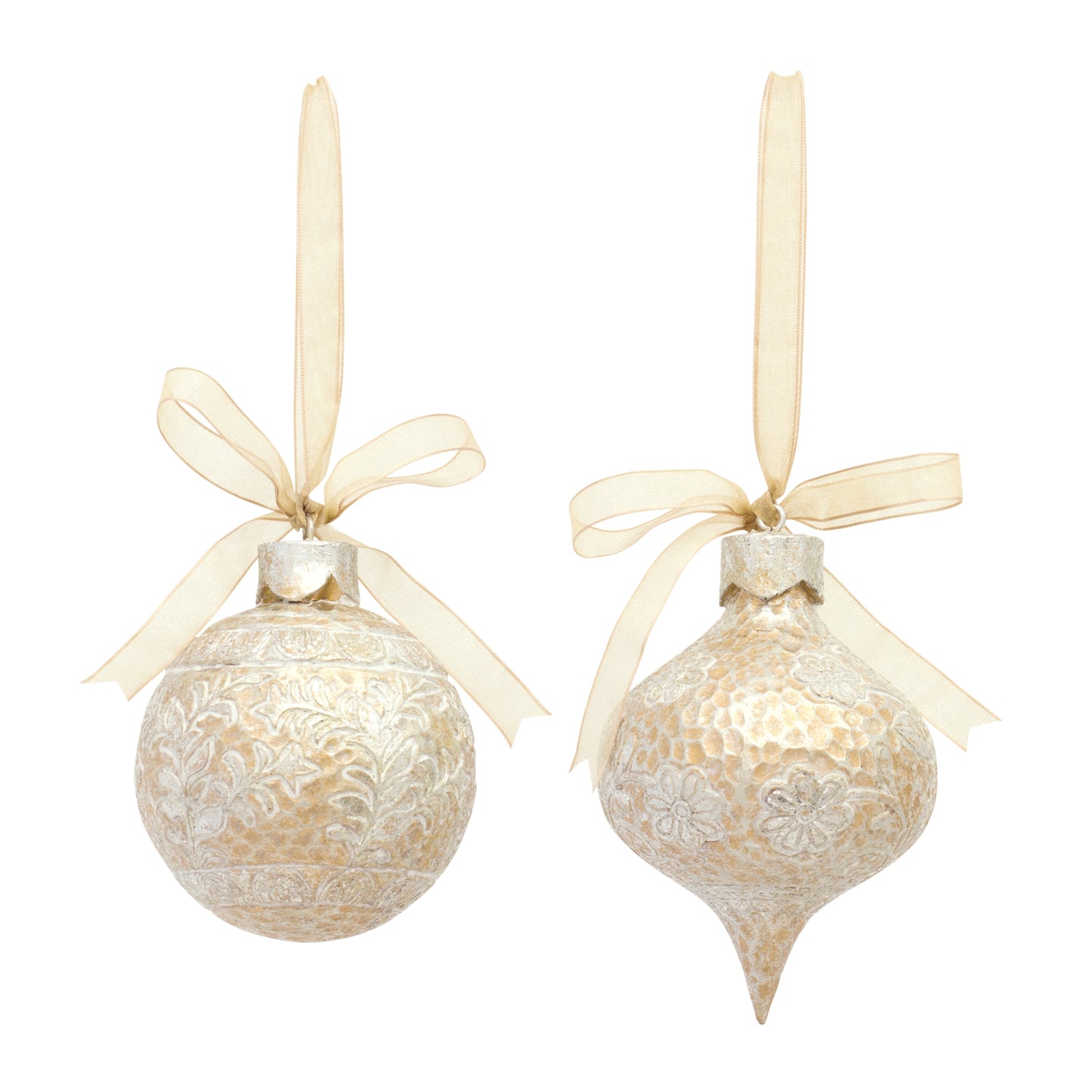 Ornament (Set Of 12) 3.75"H, 4.75"H Resin