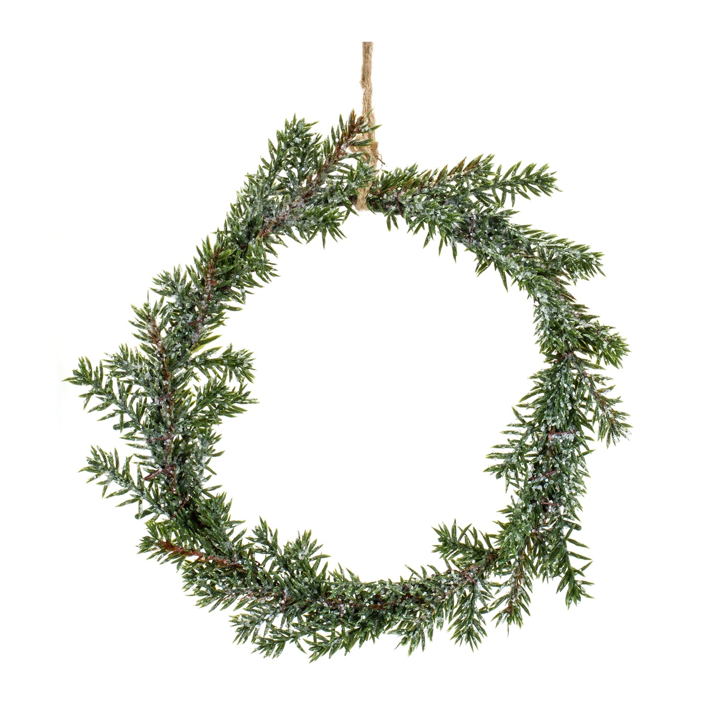Pine Wreath (Set Of 6) 7.5"D Plastic