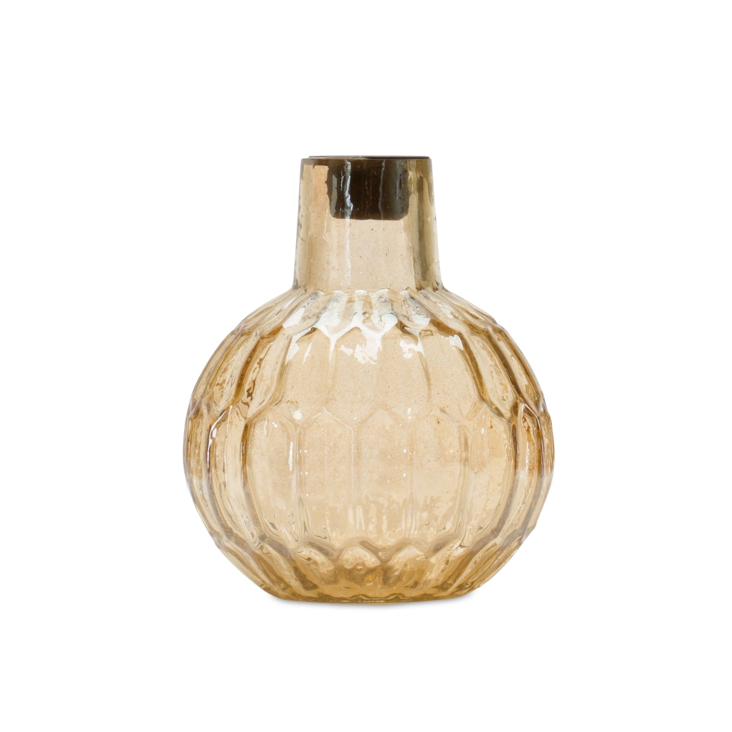 Candle Holder (Set Of 3) 5"H, 5"H, 5.25"H Glass