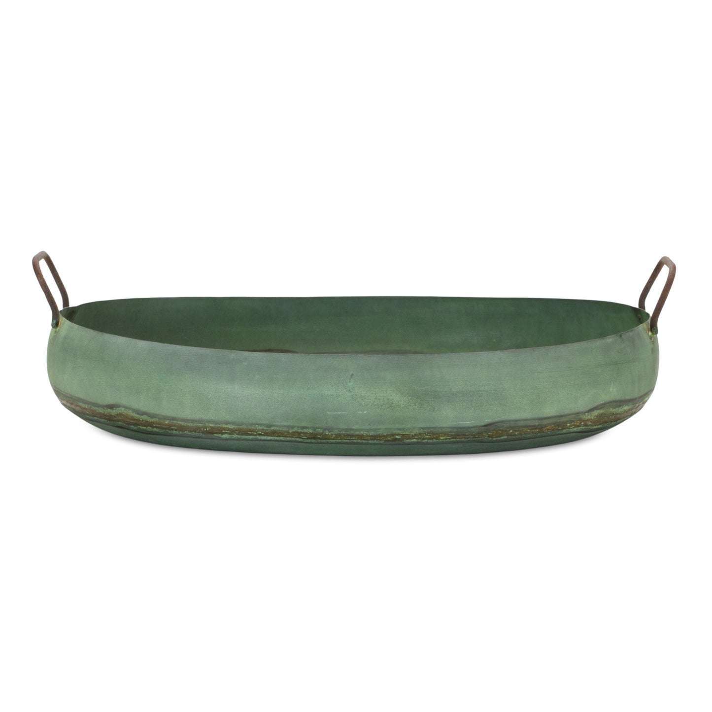 Tray (Set Of 2) 16.5"L x 12.5"W x 5"H, 20.5"L x 15.75"W x 5.5"H Metal