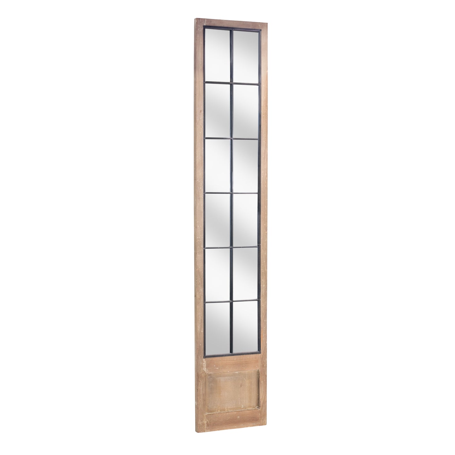 Mirror 13.25"L x 71"H Wood/Glass