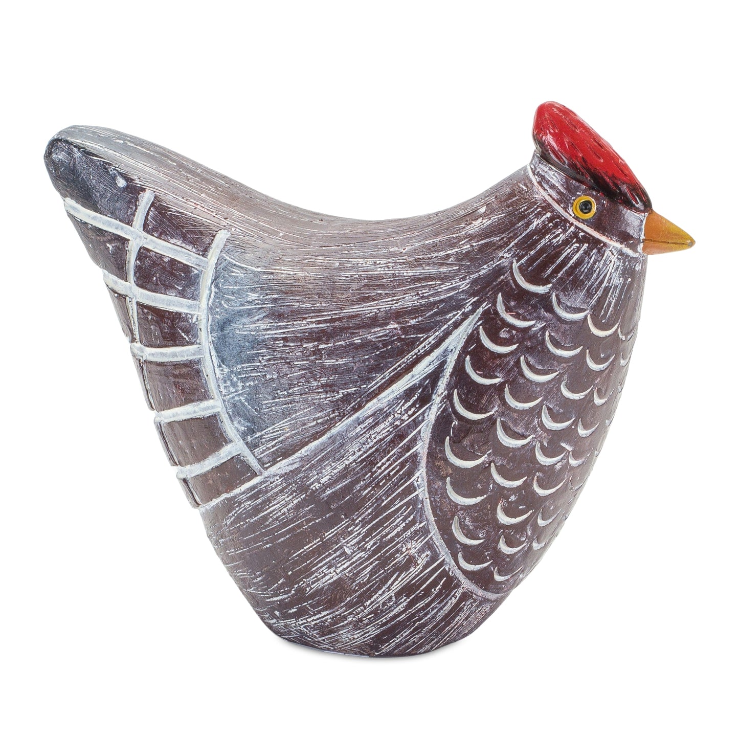 Chicken (Set Of 6) 2.5"H, 3.75"H, 4.25"H Resin