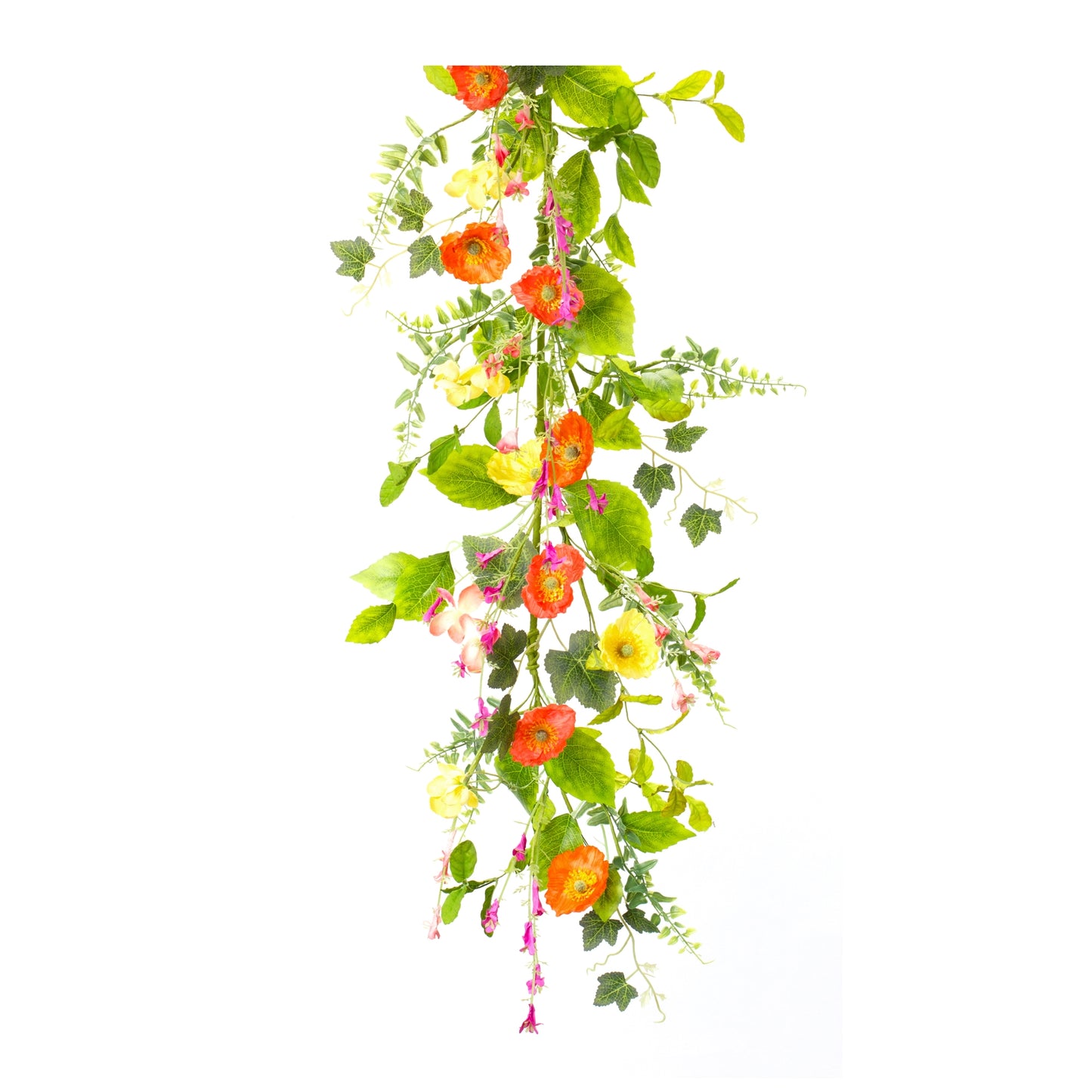 Poppy Garland (Set Of 2) 5'L Polyester