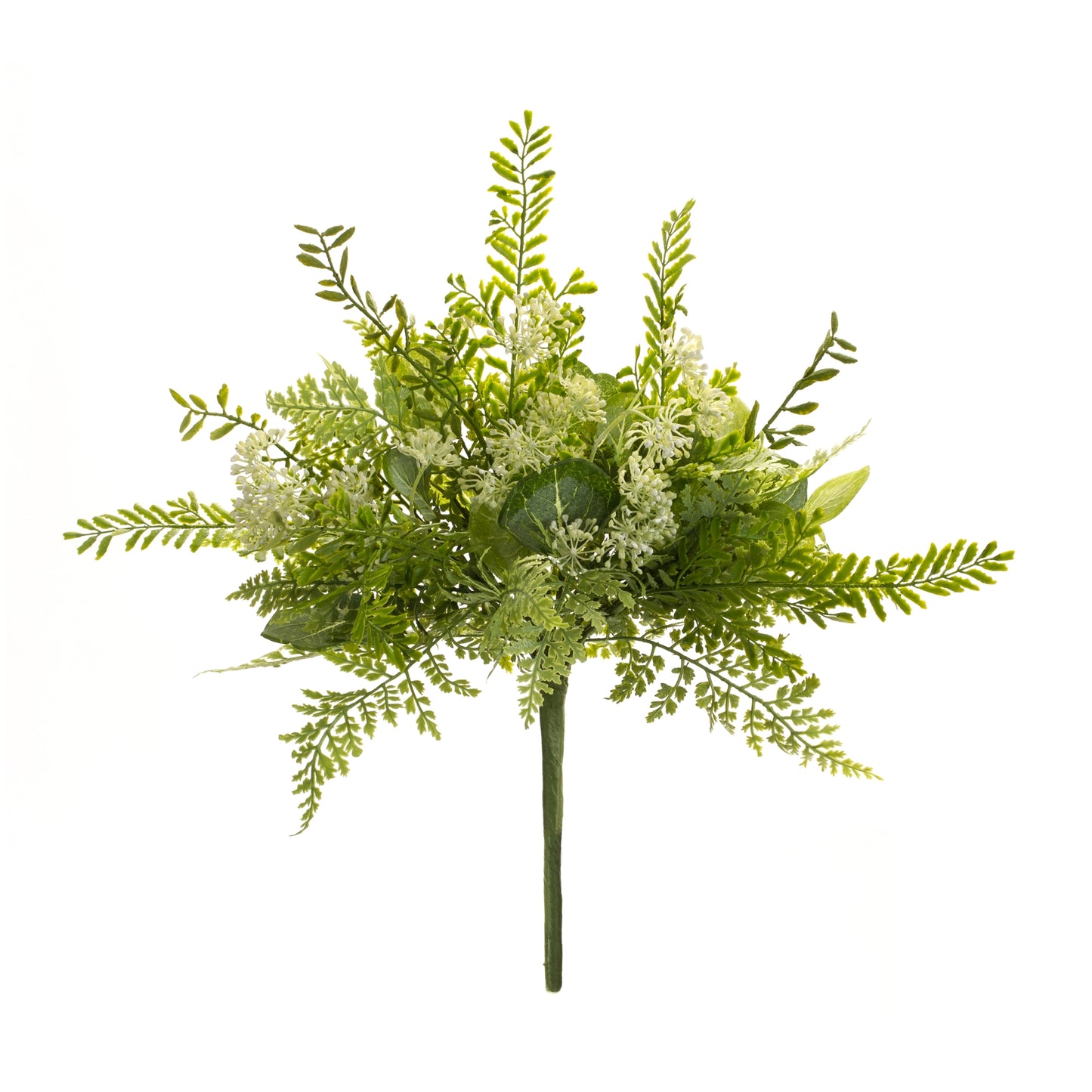 Queen Anne And Foliage Bush (Set Of 2) 20.75"H Polyester