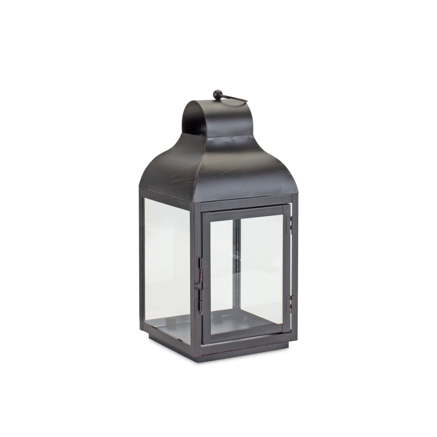 Lantern (Set Of 2) 6.5"L x 13.75"H, 9"L x 19.75"H Iron/Glass