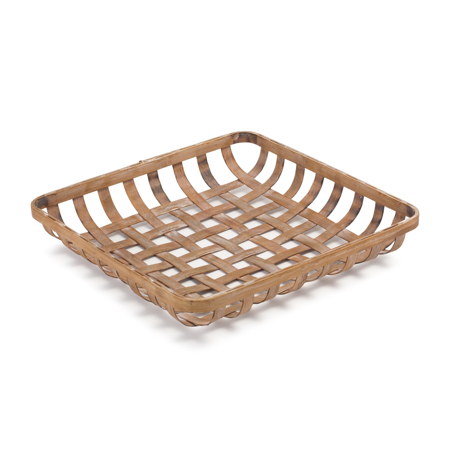 Tray (Set Of 2) 13.5"L x 2.25"H, 17"L x 3.25"H Bamboo