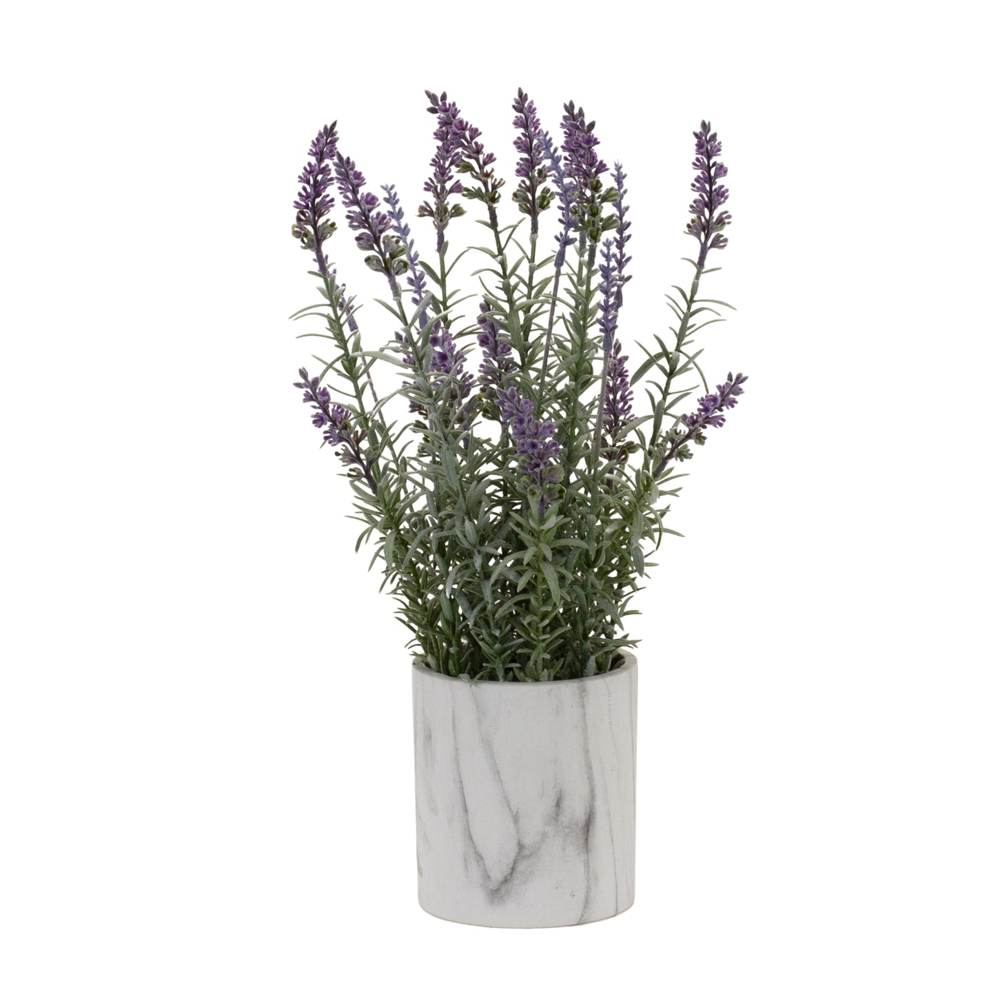 Potted Lavender (Set Of 2) 4.5"D x 17"H Plastic