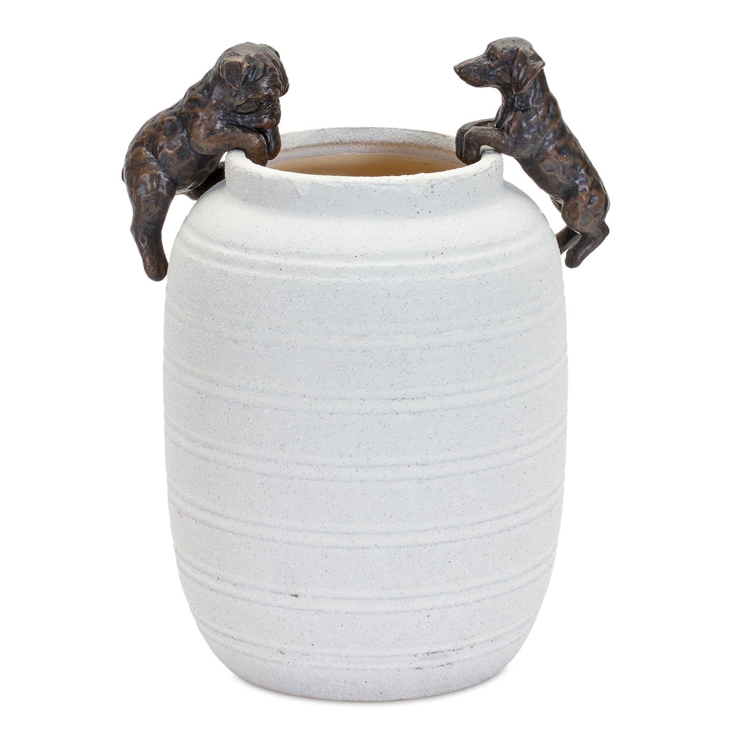 Dog Pot Hanger (Set Of 6) 3.5"H Resin