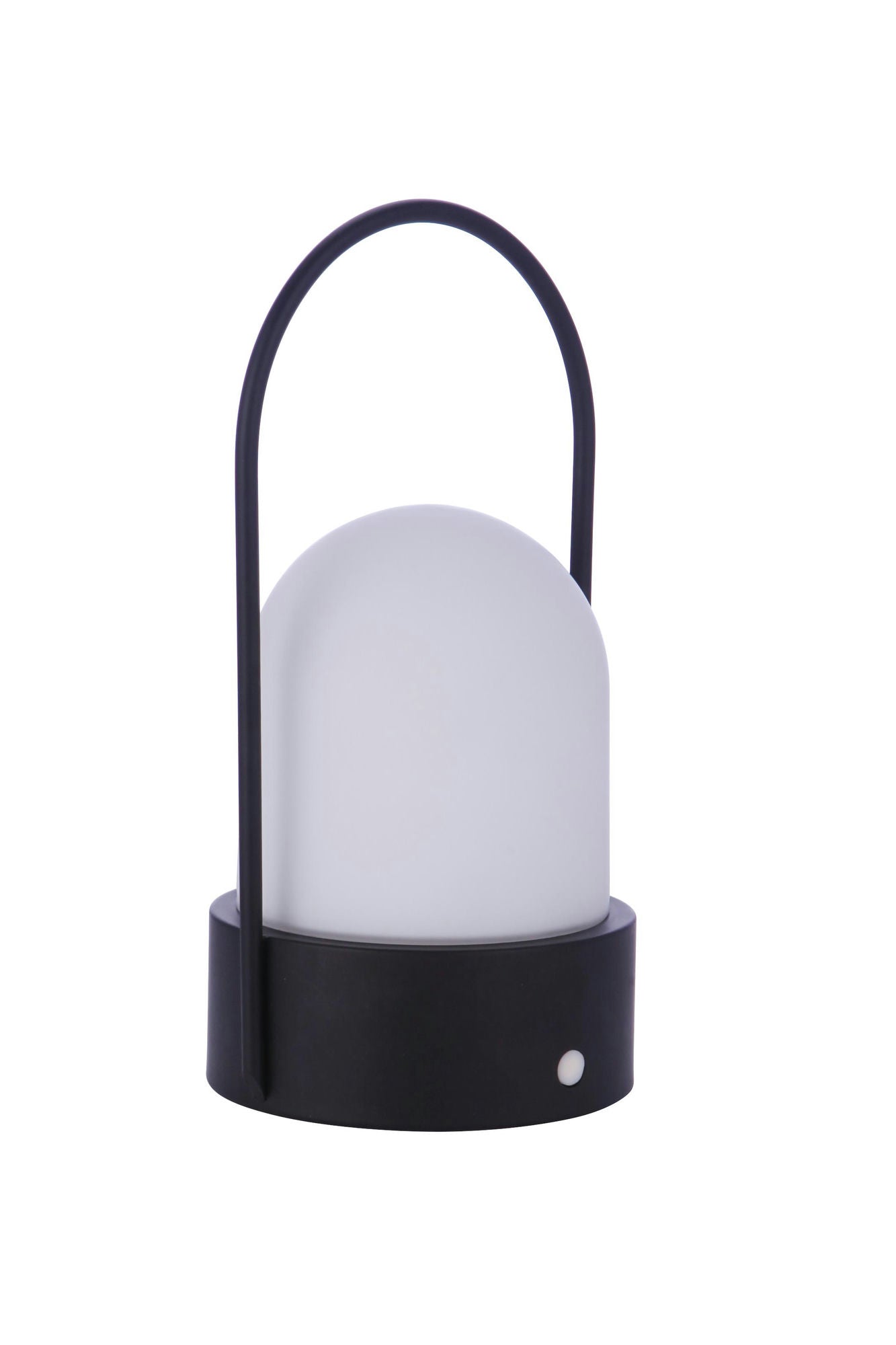 Outdoor Rechargeable Dimmable LED Portable Lamp with Glass Dome Shade, MN, Wet