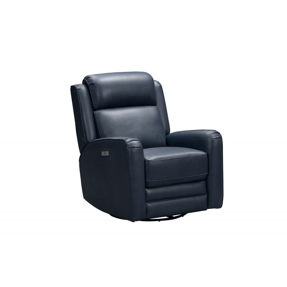 8PH-3757 Kennedy Swivel Glider Recliner, Marco Navy Blue