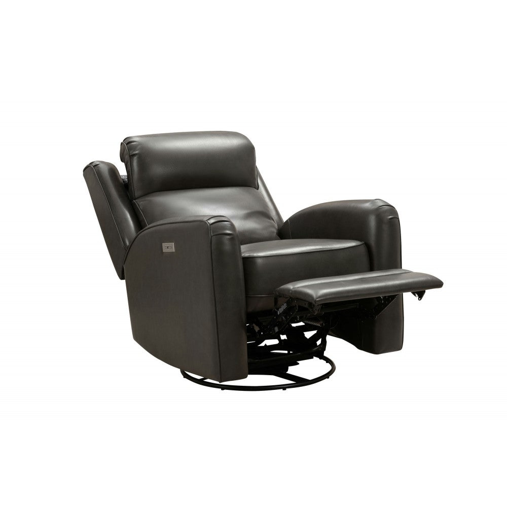 8PH-3757 Kennedy Swivel Glider Recliner, Matteo Smokey Gray