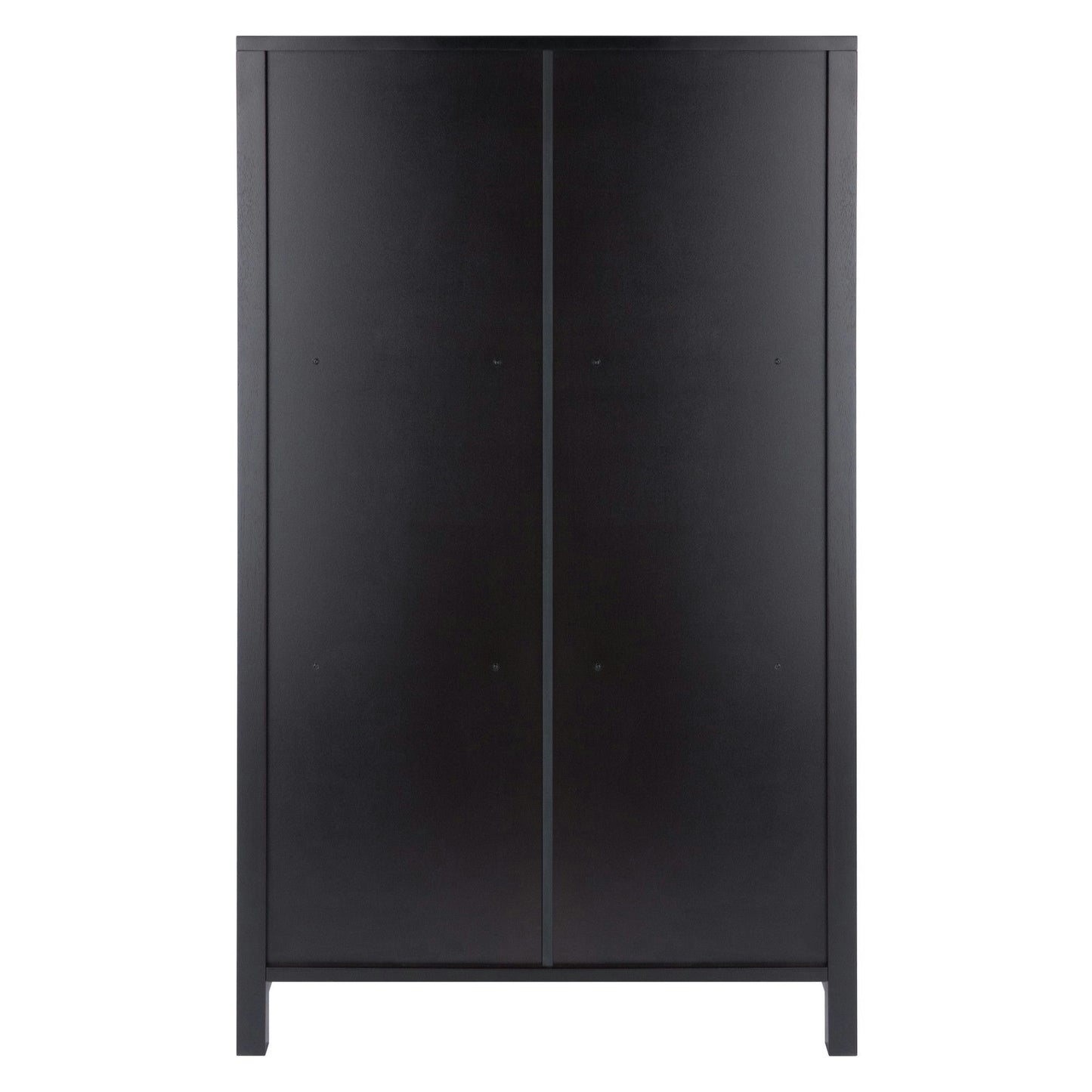 Terrace 6-Pc Storage Shelf with 5 Foldable Woven Baskets, Espresso and Chocolate