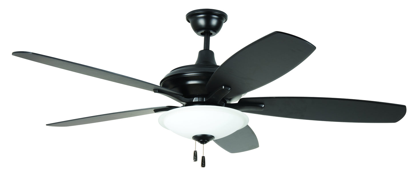 52" Jamison Ceiling Fan in Flat Black