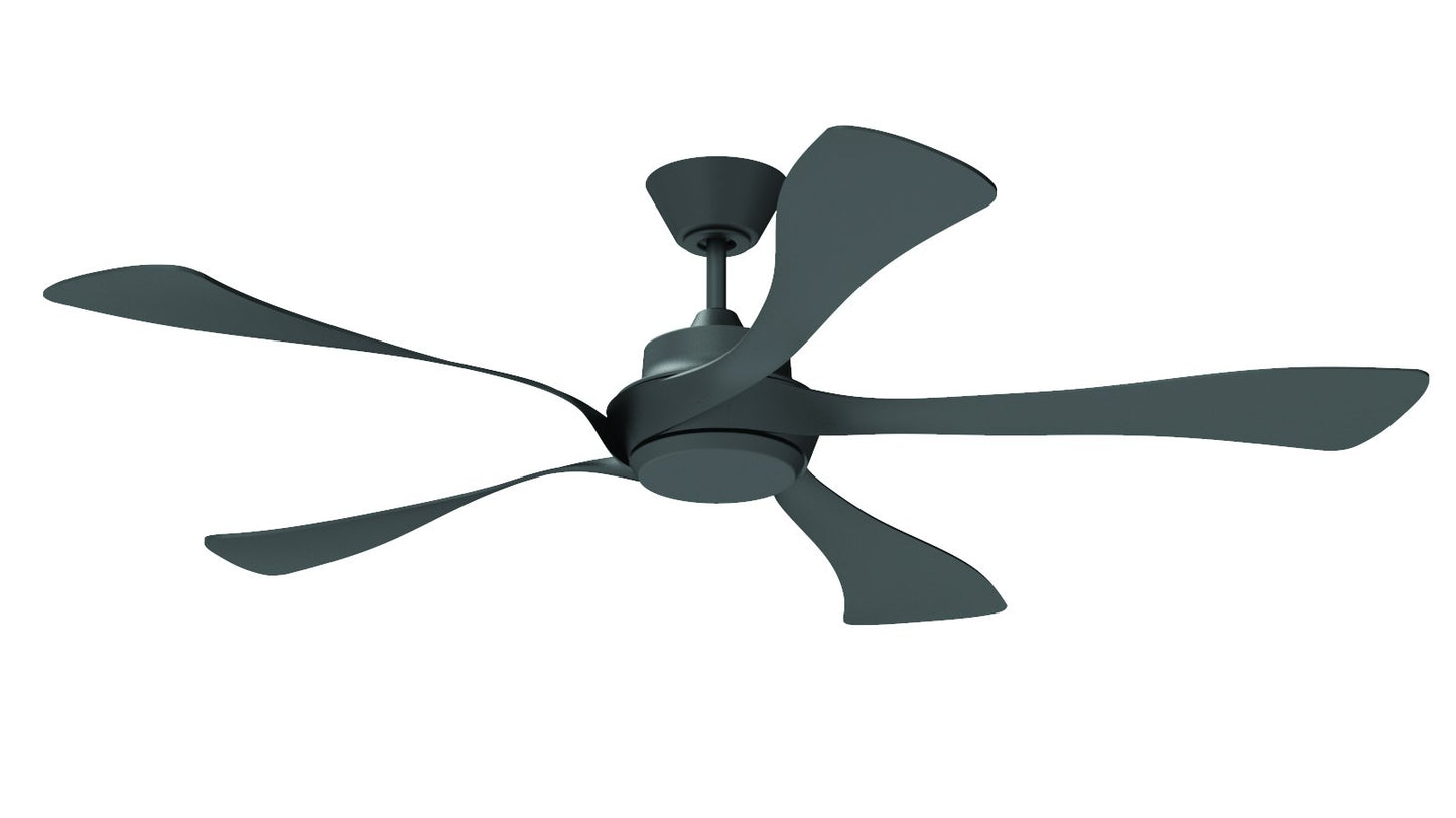 52" Captivate Fan in Flat Black