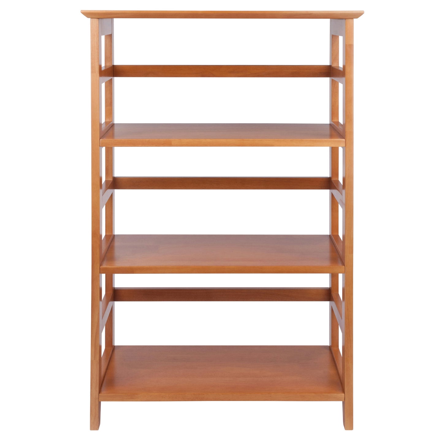 Studio Home Office 3-Section Bookshelf, Honey Pine