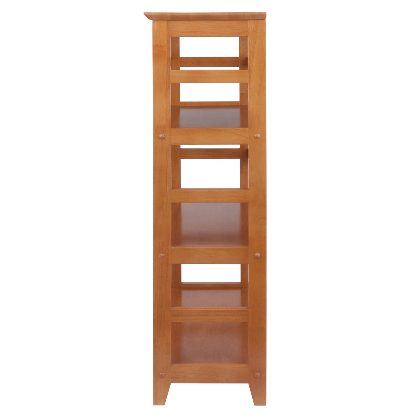 Studio Home Office 3-Section Bookshelf, Honey Pine