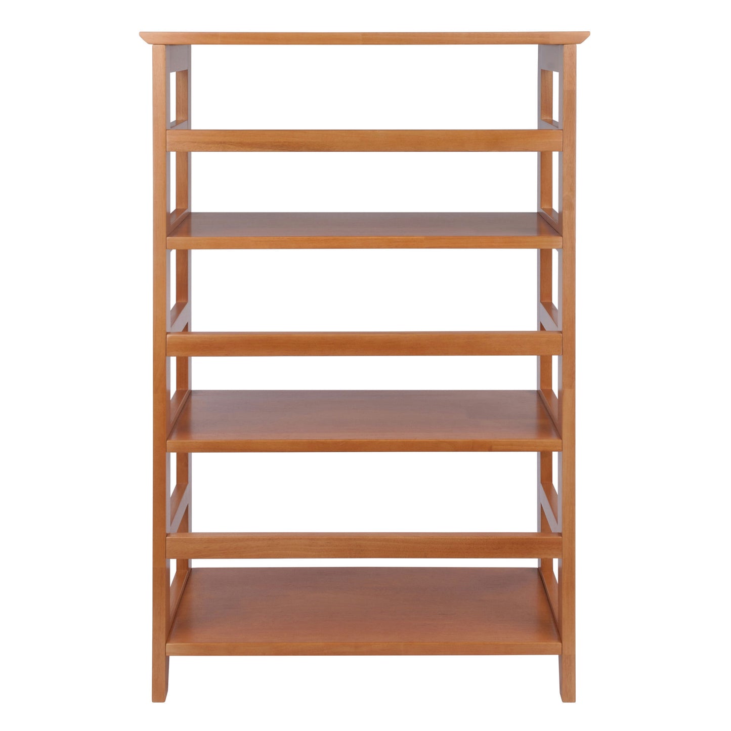 Studio Home Office 3-Section Bookshelf, Honey Pine