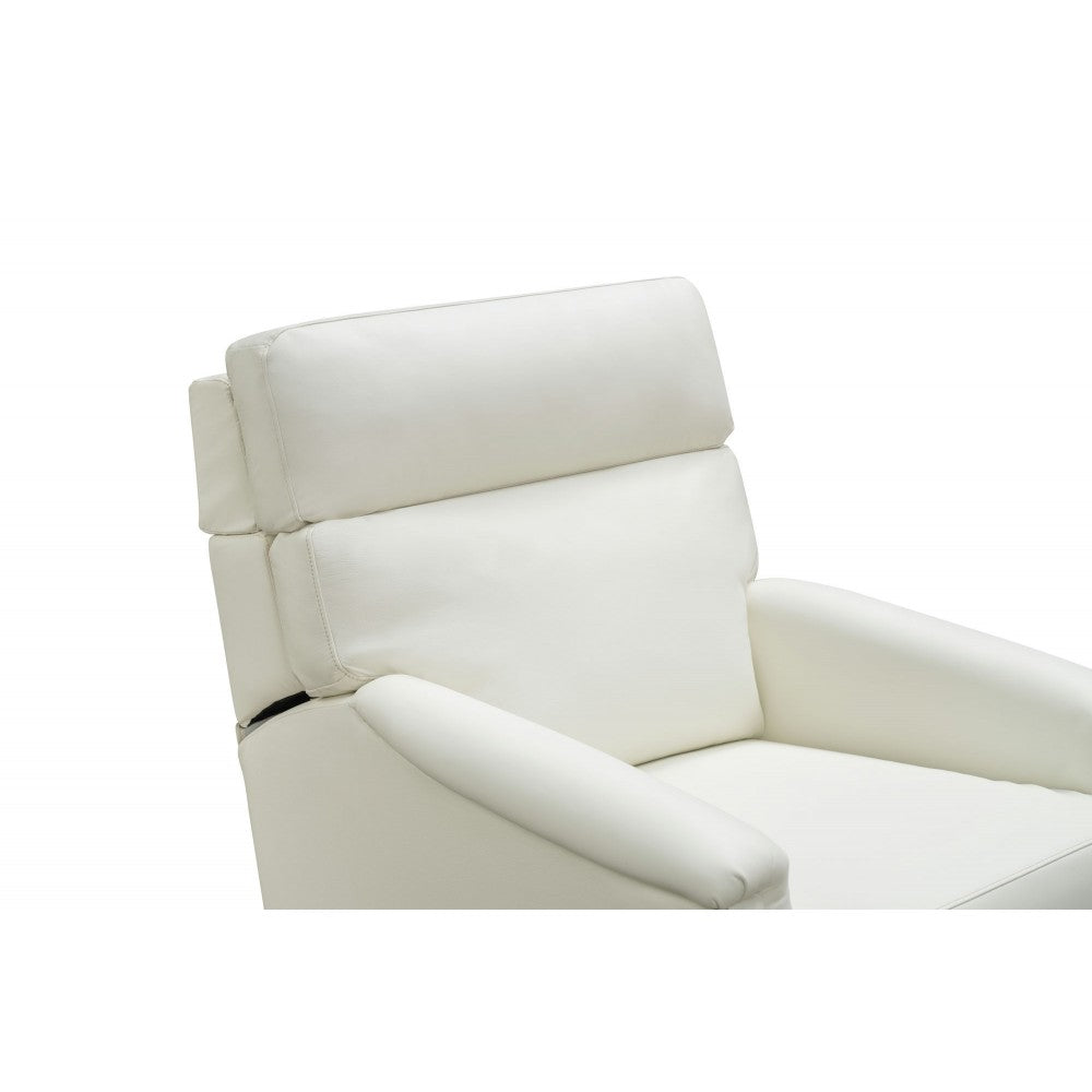 9PH-1177 Luca Power Recliner, Enzo Winter White