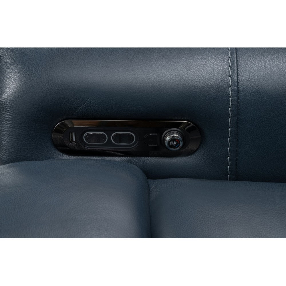 9PHHC-3717 Demara HC Power Recliner, Venzia Blue