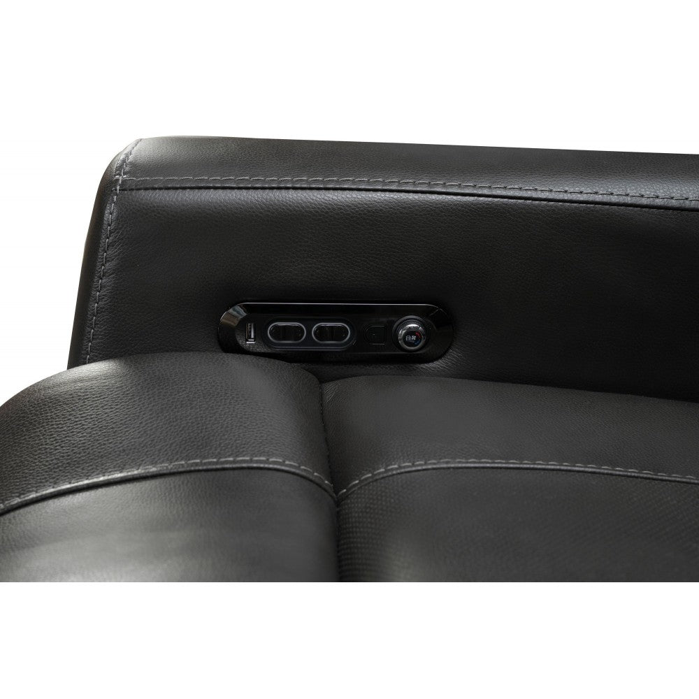 9PHHC-3719 Donovan HC Power Recliner, Matteo Smokey Gray