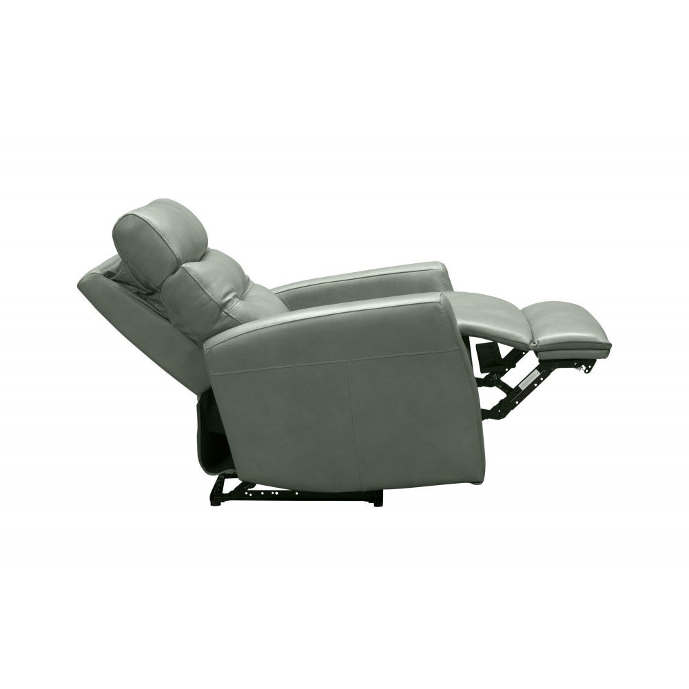 9PHL-1115 Enzo Power Recliner, Antonio Green Gray