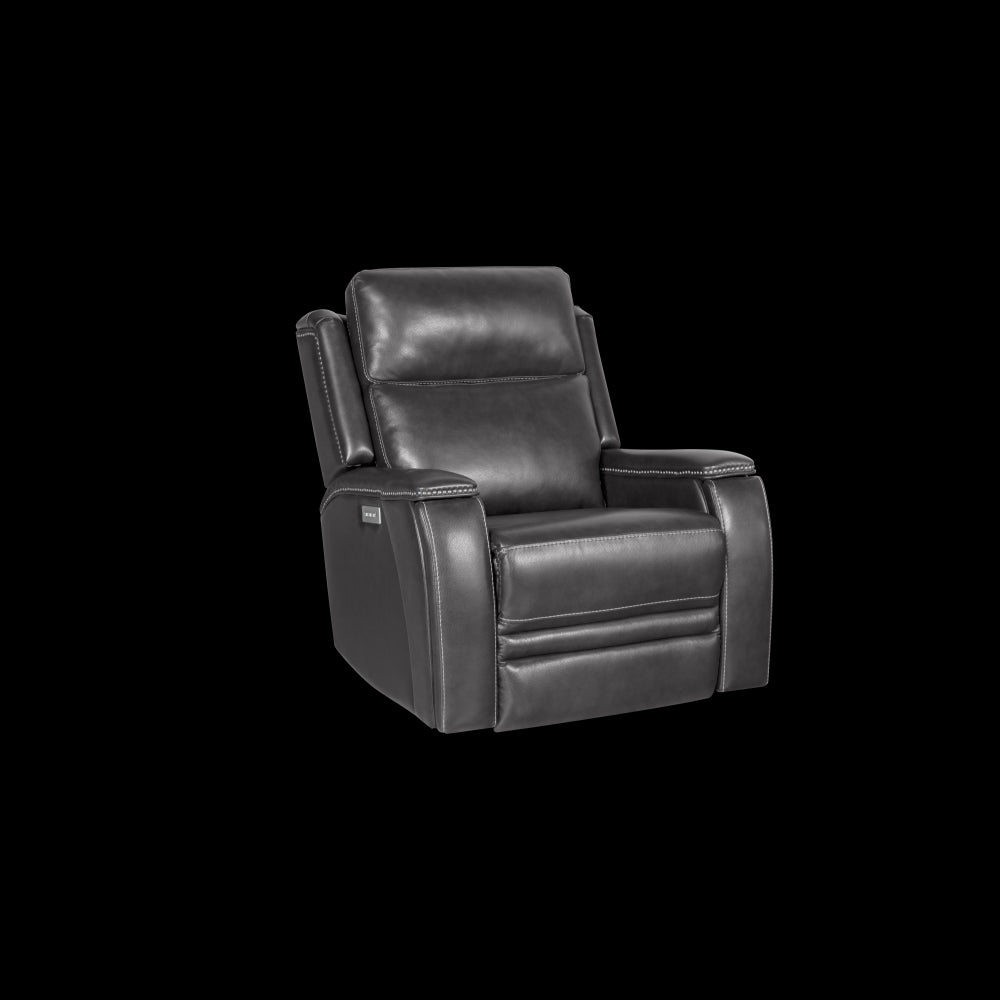 9PHL-1189 Montville Power Recliner, Rainer Steel