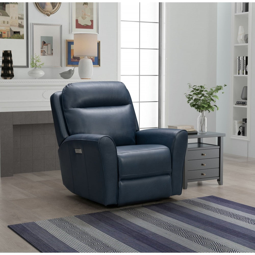 9PHL-3758 Kelsey Big & Tall Power Recliner, Marco Navy Blue