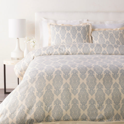 Surya Alia Dark Blue Twin Duvet 68"W X 86"L