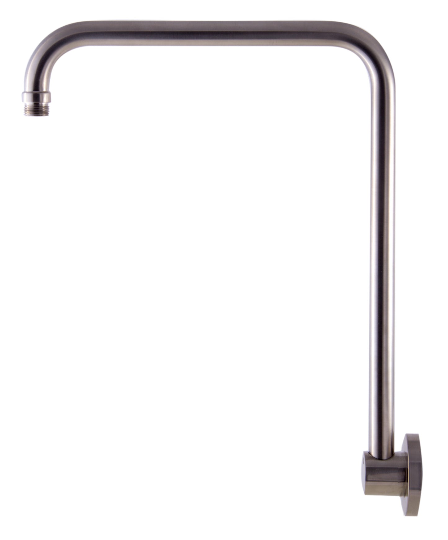 ALFI brand AB12GRW-BN Brushed Nickel 12" Round Raised Wall Mounted Shower Arm