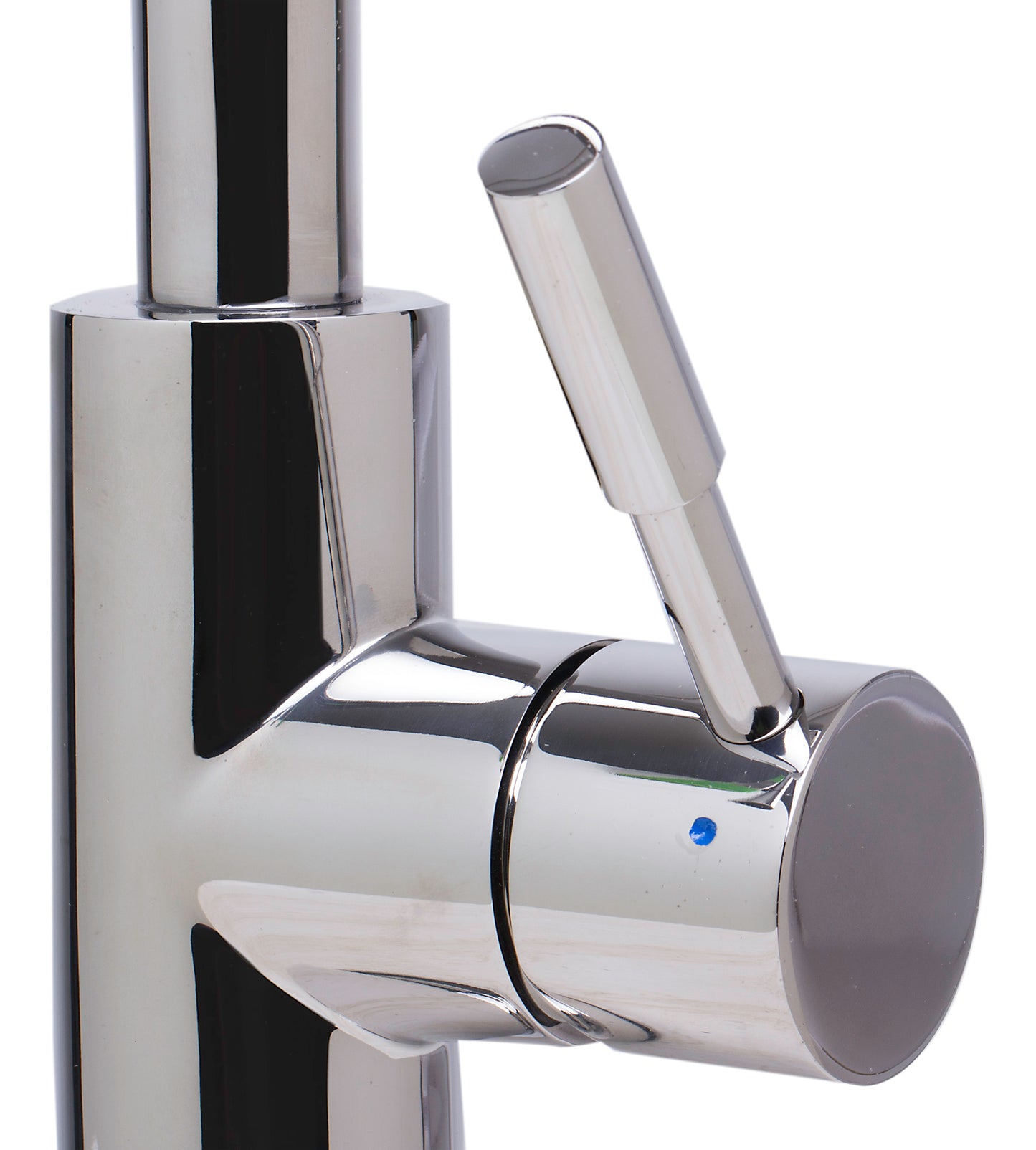 ALFI brand Solid Polished Stainless Steel Single Hole Pull Down Kitchen Faucet