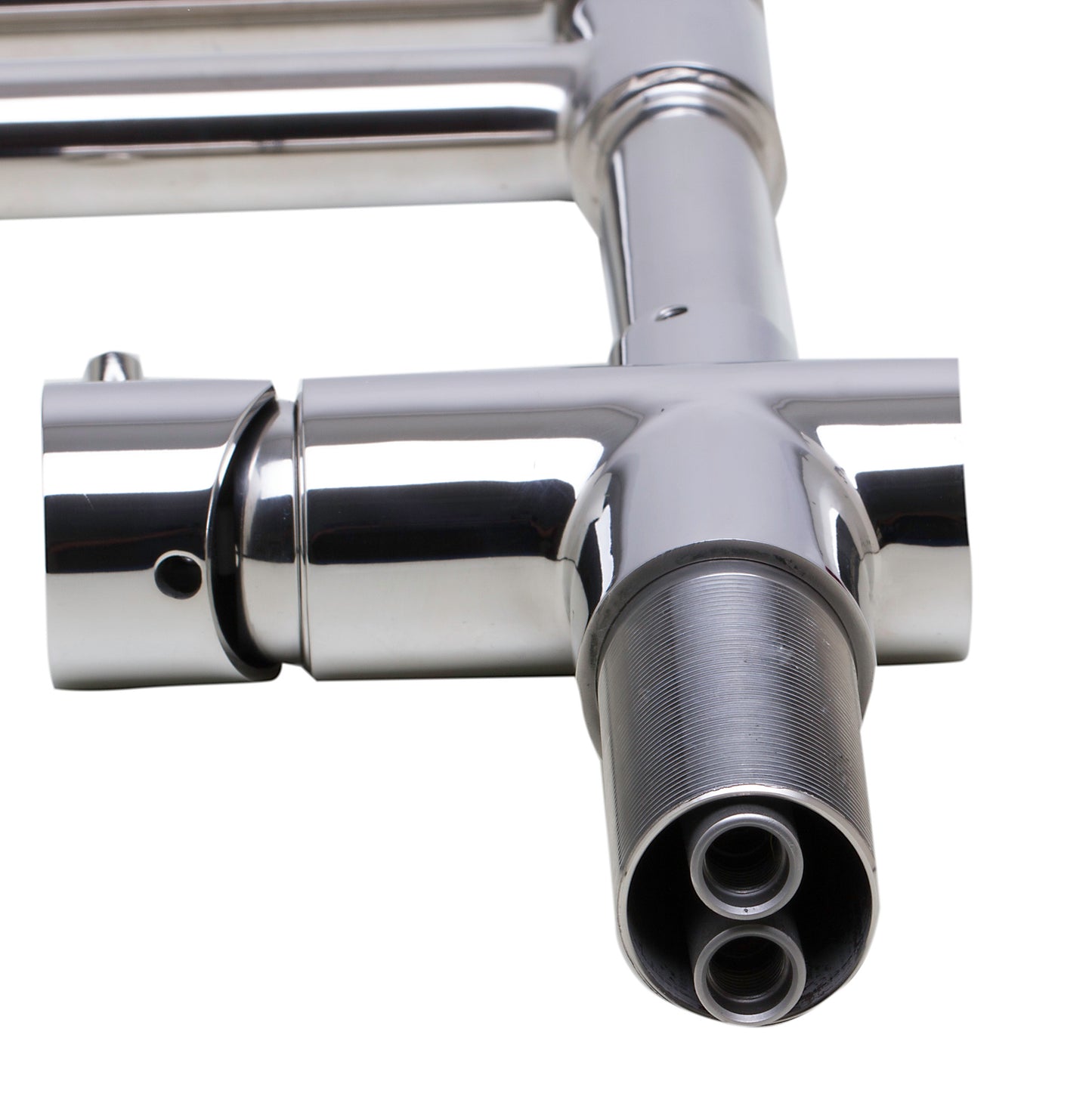 ALFI brand Solid Polished Stainless Steel Retractable Single Hole Kitchen Faucet